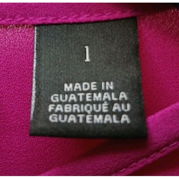 Halogen Pink Blouse – Side Drawstring Detail, Keyhole Back – Women’s Large - Picture 2 of 8